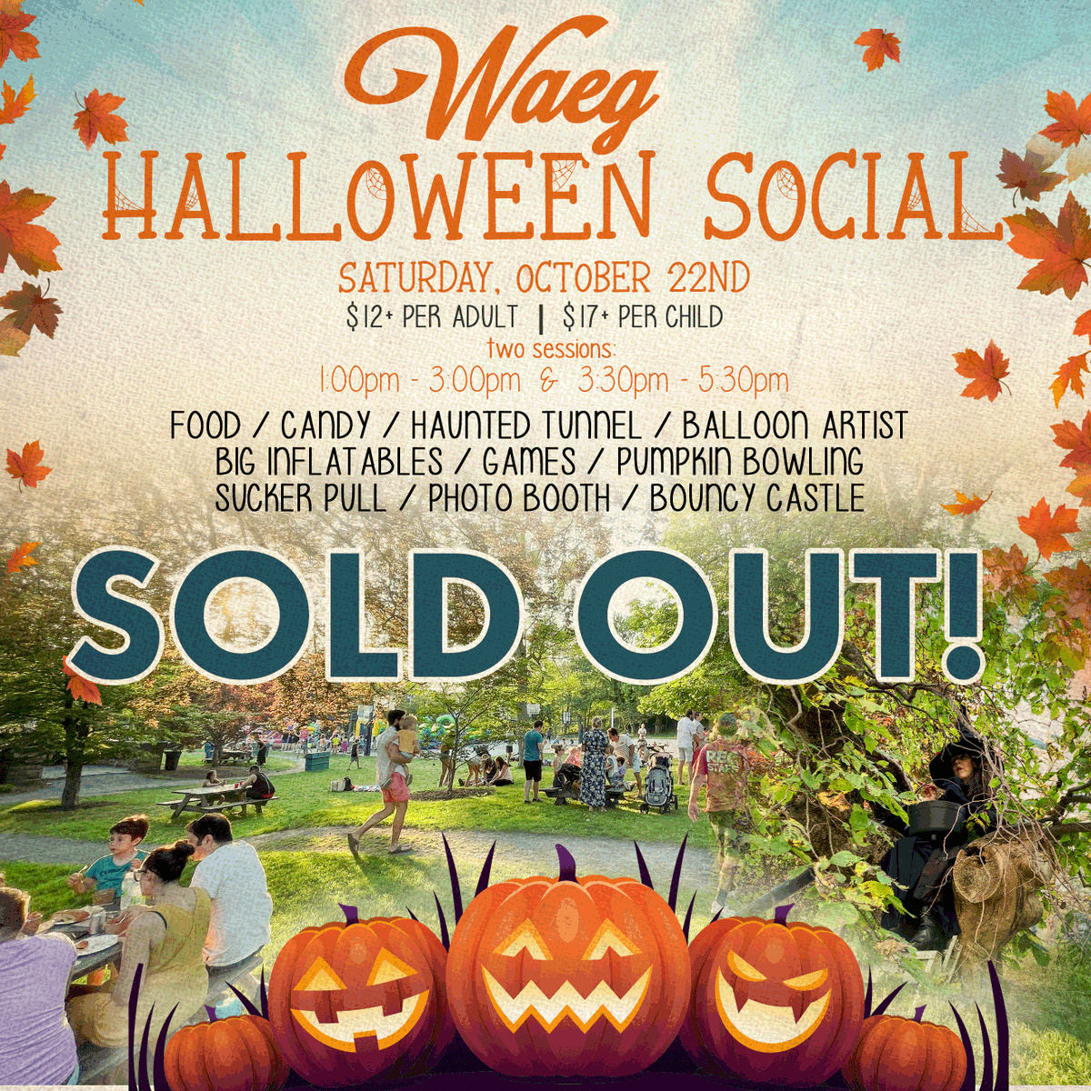 See everyone tomorrow--we can't wait!!!   👻❤️