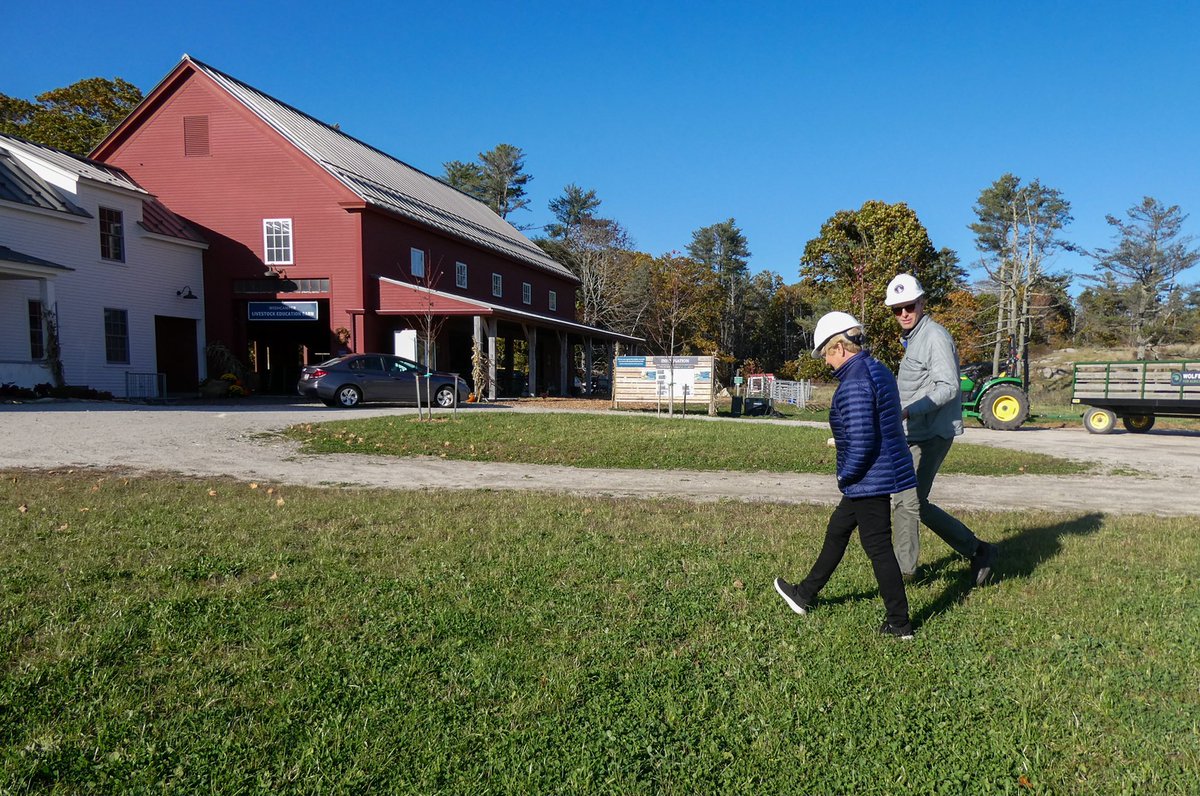 .<a href="/wolfesneck/">Wolfe's Neck Center</a> in Freeport, #Maine recently received a $35 million grant from <a href="/USDA/">Dept. of Agriculture</a>’s Climate-Smart Commodities Program to support regenerative, climate-friendly farming practices with a coalition from across the country!