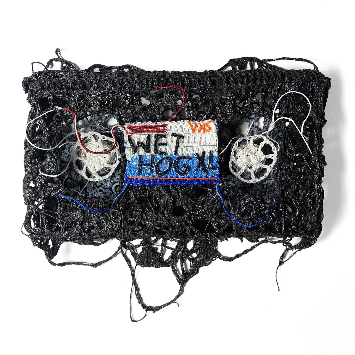 when I brought this one to the counter at the video store, they took my membership card and burned it

one of two new tapes for an upcoming exhibition at Feinkunst Krüger in Hamburg