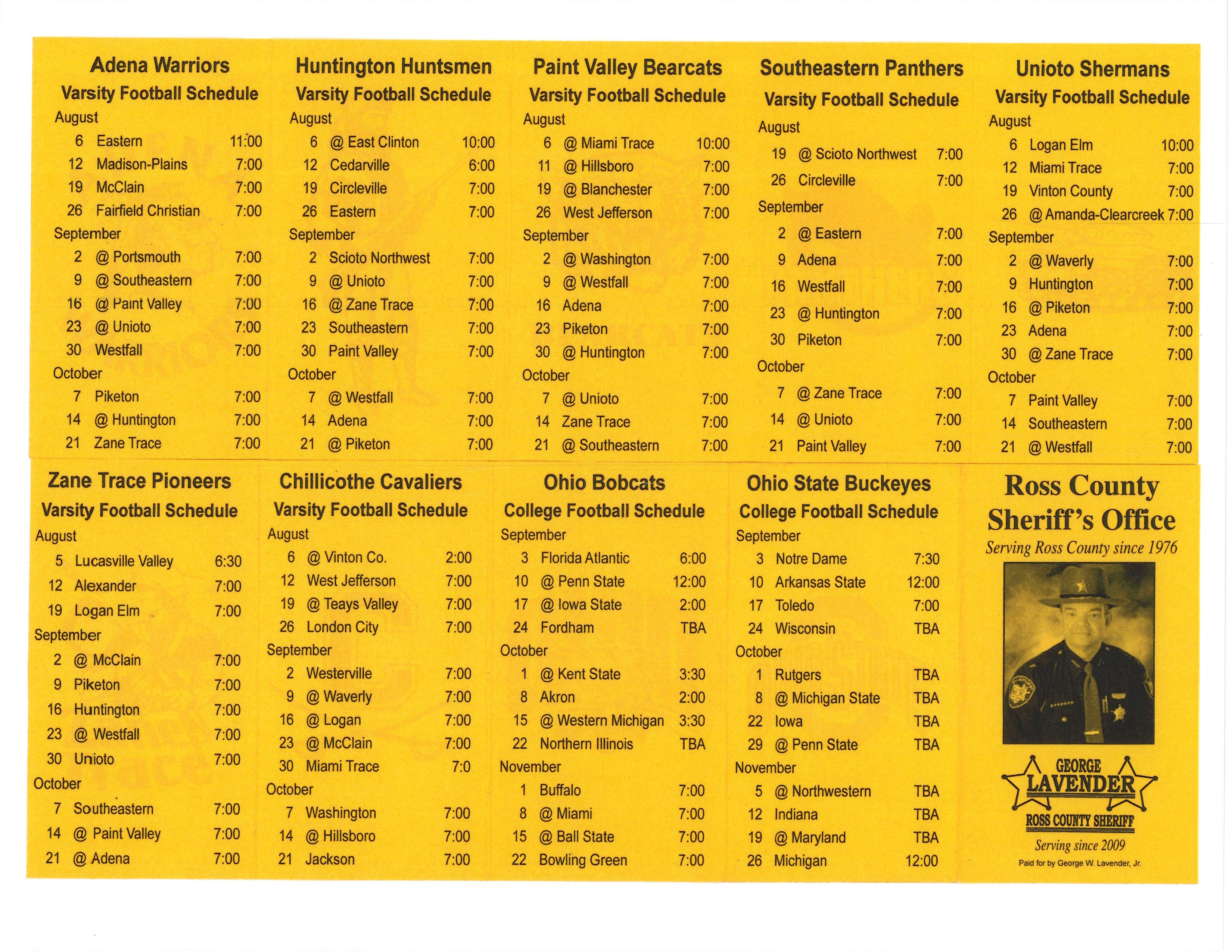 Ross County Sheriff (RossCoSheriff) / Twitter