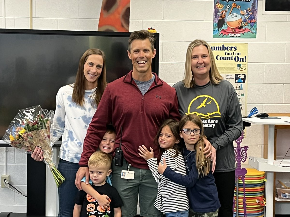 paeseagulls's tweet photo. Congratulations to our 2024 Princess Anne ES Teacher of the Year, PE teacher Chris Sanders. We appreciate you! @paespta @vbschools https://t.co/7yMcSnxvS3