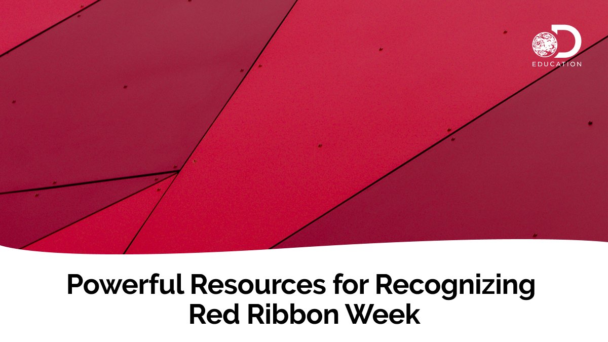 Prepping for next week? Celebrate <a href="/RedRibbonWeek/">Red Ribbon</a> with <a href="/DiscoveryEd/">Discovery Education</a> with a huge collection of resources! Don't miss the collection of resources highlighted in our latest blog post here: bit.ly/3T6GSzG 

#RedRibbonWeek #DEA #DrugFreeAmerica
