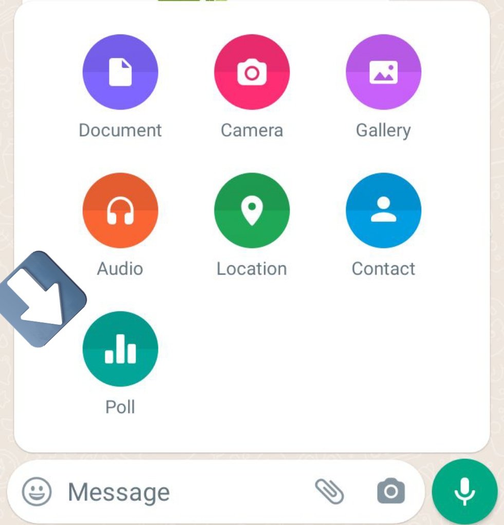 AslanAfrika's tweet photo. WhatsApp now has this cool polling feature. https://t.co/P7Aiiss5uS