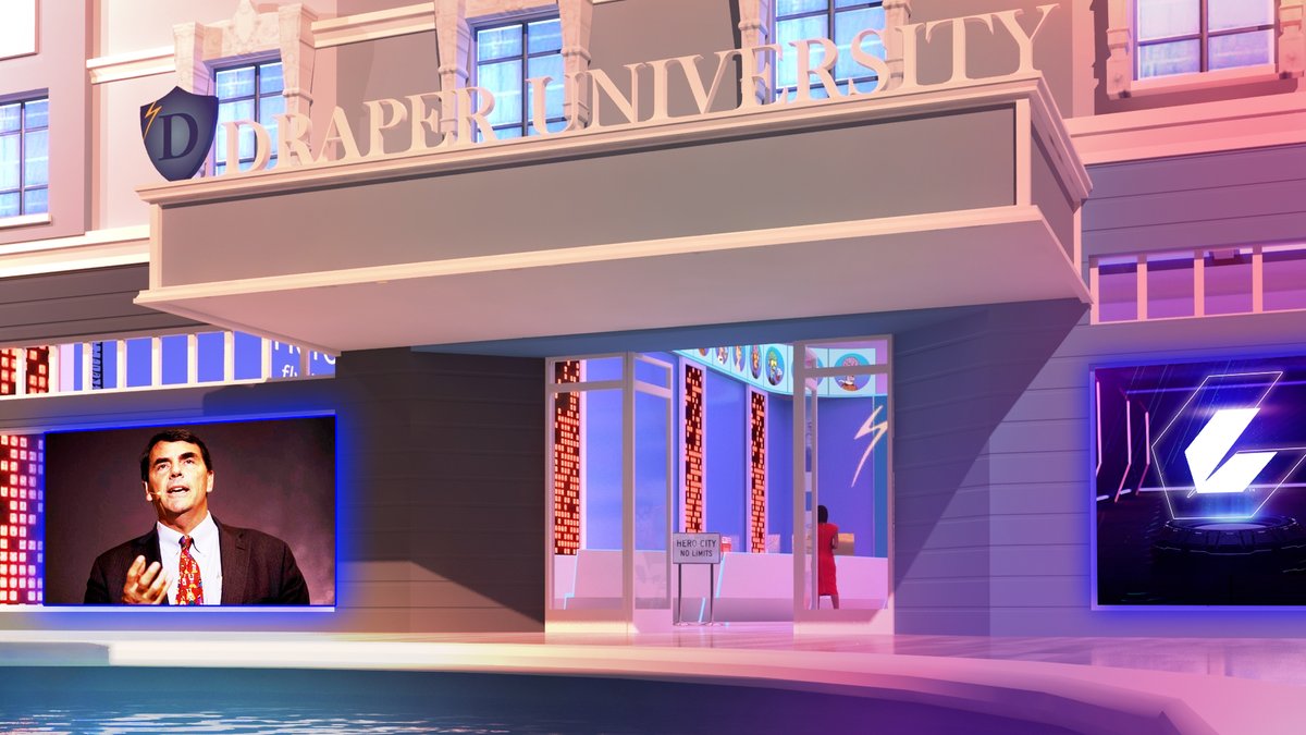 The #Metaverse has the ability to completely change entertainment and education as we know it. At @draper_u we are incredibly excited to partner with #CEEK to support their growth, with a first-of-its-kind #VR Builder Hacker House and to launch our virtual campus. TY @TimDraper