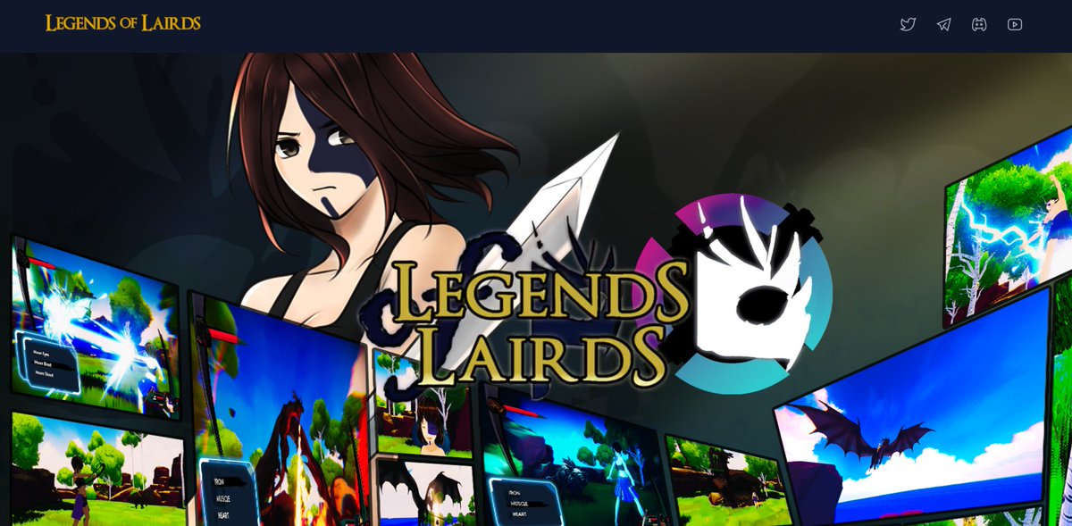 Who has been paying close attention, Legends of Lairds is running on @ElrondNetwork using <a href="/getMaiar/">X Portal</a> authentication. With <a href="/Myria/">Myria | The web3 gaming platform</a> (L2 to #Ethereum) we have zero gas fees and bringing life to #gamefi. Take a look at our website and stay tuned #ttrpg fans.
legendsoflairds.com