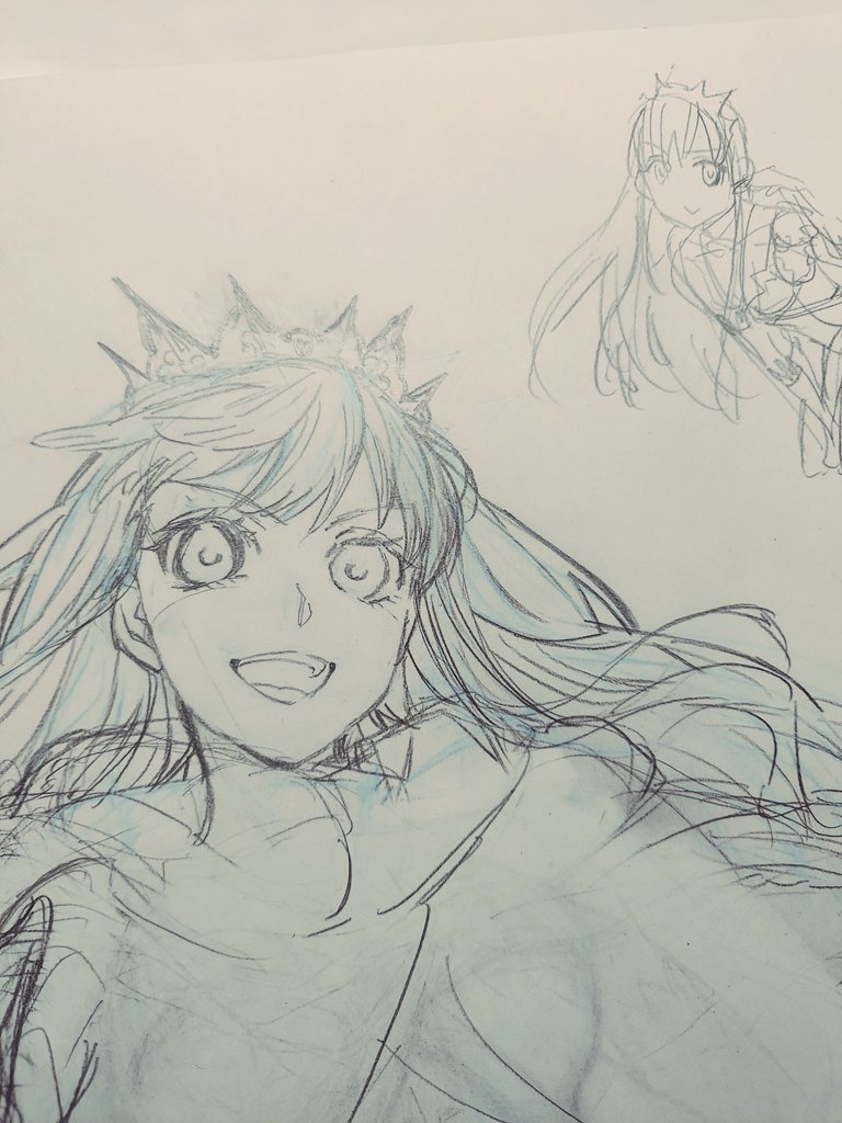 メイヴちゃんはちゃんと描きたい気持ちのままなんだかんだ描けてない。しょぼん。 