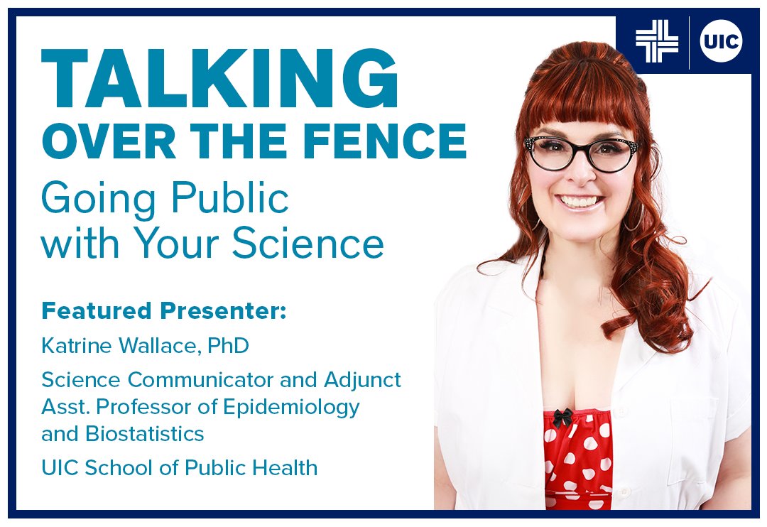 UIC_CCTS's tweet photo. There's still time to register for next week's talk with @DrKatEpi, designed to help @thisisUIC researchers and clinicians better communication scientific information to the public! https://t.co/6hBAaNQh4M
@UIC_OVCR @UIHealth #UICScience https://t.co/YK7FTIoCjs