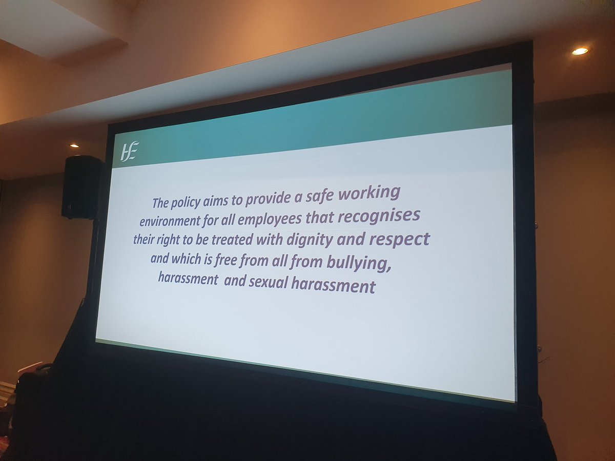 russellnoirin's tweet photo. Discussing the @HSELive Dignity at work policy at #NationalScreeningService away day. Staff are our most valuable asset. Great discussion with a colleague about the impact of toxic behaviour at work. https://t.co/zWcAV9wyy7