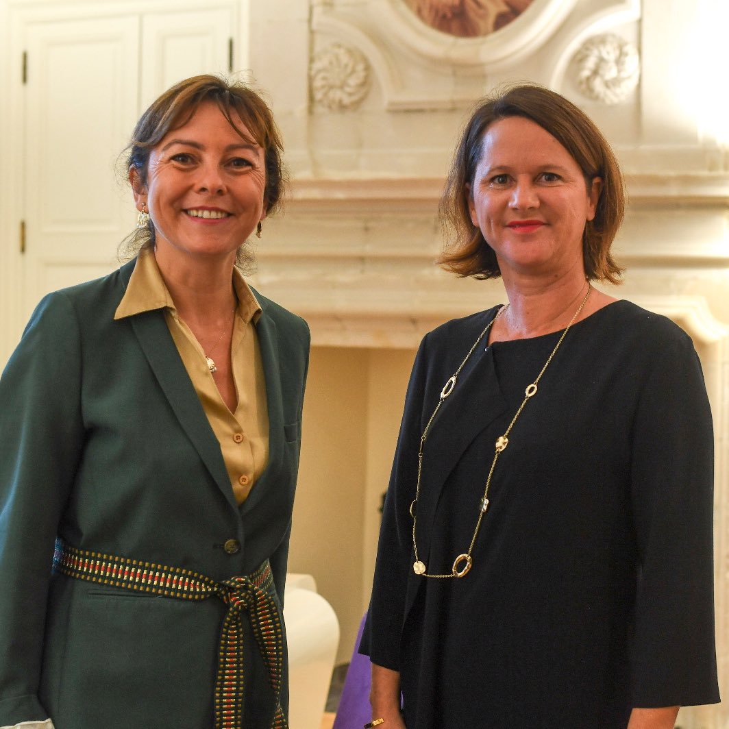 Nous avons eu le plaisir de travailler ce matin avec @Johanna_Rolland sur de nombreux sujets de convergence comme le développement économique et les mobilités, de grands enjeux auxquels nous nous consacrons aussi pleinement à travers @France_urbaine et @Regionsdefrance.