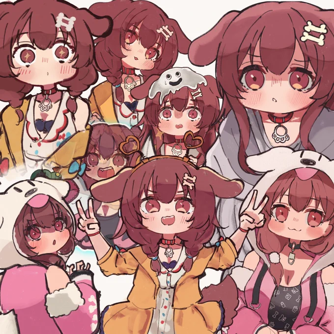 #突然TLにかわいいころさんを流す最近描いたころさん… 