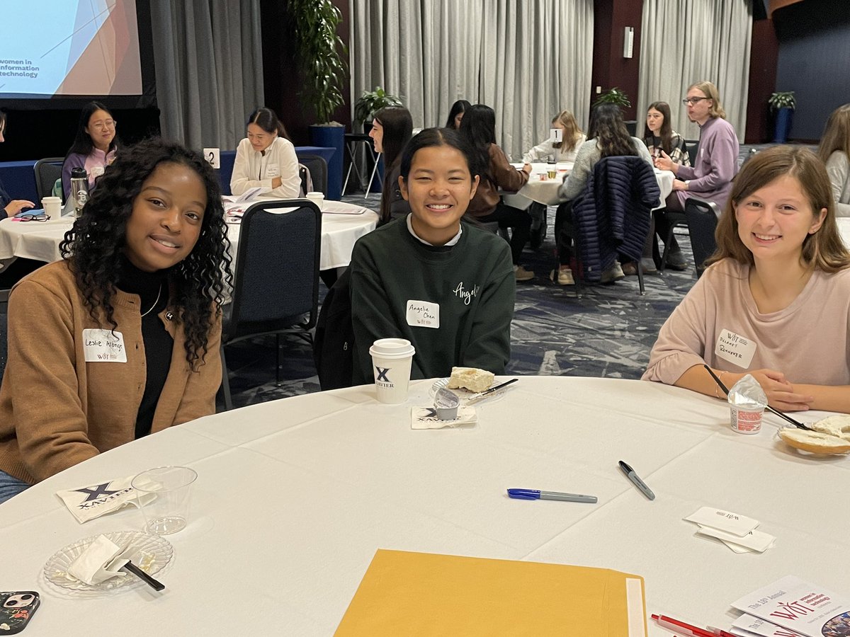 LakotaCyber's tweet photo. @LakotaCyber representing at #wiitcincy conference at @XavierU to learn about careers in technology! https://t.co/Ak6oib6yf6