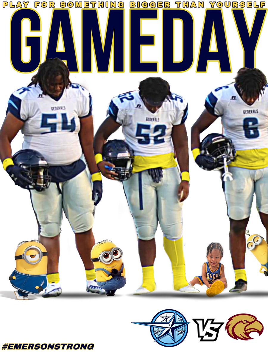 LeeGeneralsHSV's tweet photo. 🚨🚨🚨#GAMEDAY🚨🚨🚨
🗓October 21st
⏰7:00PM
🆚 Columbia Eagles
📍Milton Frank Stadium
🎟 https://t.co/p7nh5lP5Oh
🖥@NFHSNetwork
Thank you to Weekly Sponsor @Popeyes University Dr. NW Huntsville, AL
#SpinaBifidaAwareness 🎗
#FamiLEE
#StrongerTogether
#1AND0
#EmersonStrong https://t.co/DlaubrQF6D