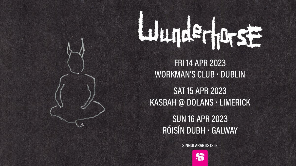 Wunderhorse announce Irish headline tour for Spring 2023 following the release of their excellent debut record 'Cub' last week Tickets on sale Friday, 28th Oct at 9am via @singularartists @Wunderhorse / @CommunionMusic @WorkmansDublin / @roisindubhpub / @seodashows