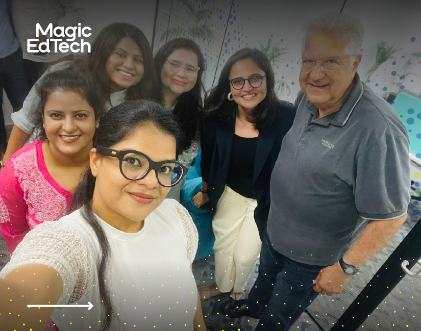 magicedtech's tweet image. We&apos;ve had an amazing October, with lots happening over the last few weeks. From Magic&apos;s Leaders sharing Business updates in our Townhall, to ringing in Diwali with the Machine Gun Band!

#FunAtWork #October #MagicEdTech #TeamWork #GreatPlaceToWork #GPTW #Software #EdTech