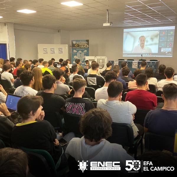elcampico's tweet photo. 🗞Éxito de participación en la apertura de la programación de charlas “Aprender a emprender con….” organizada por ENEC Business School, en esta ocasión con Iván Teruel Buitrón CEO &amp; Cofunder de @cuore.care y experto en Marketing Digital💪🏿🥇
@cuore.care
📍https://t.co/TSy8s4dLV4 https://t.co/U8aFAwMRXJ