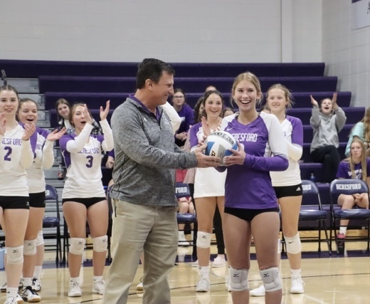 BeresfordSchool's tweet photo. Can you dig it? If you cannot, Rachael Zanter (Senior) certainly can. On Tuesday night, Rachael Zanter recorded her 1,000 dig! Congratulations to Rachael Zanter -you have represented Watchdog Nation well. https://t.co/0MrJbVKISI