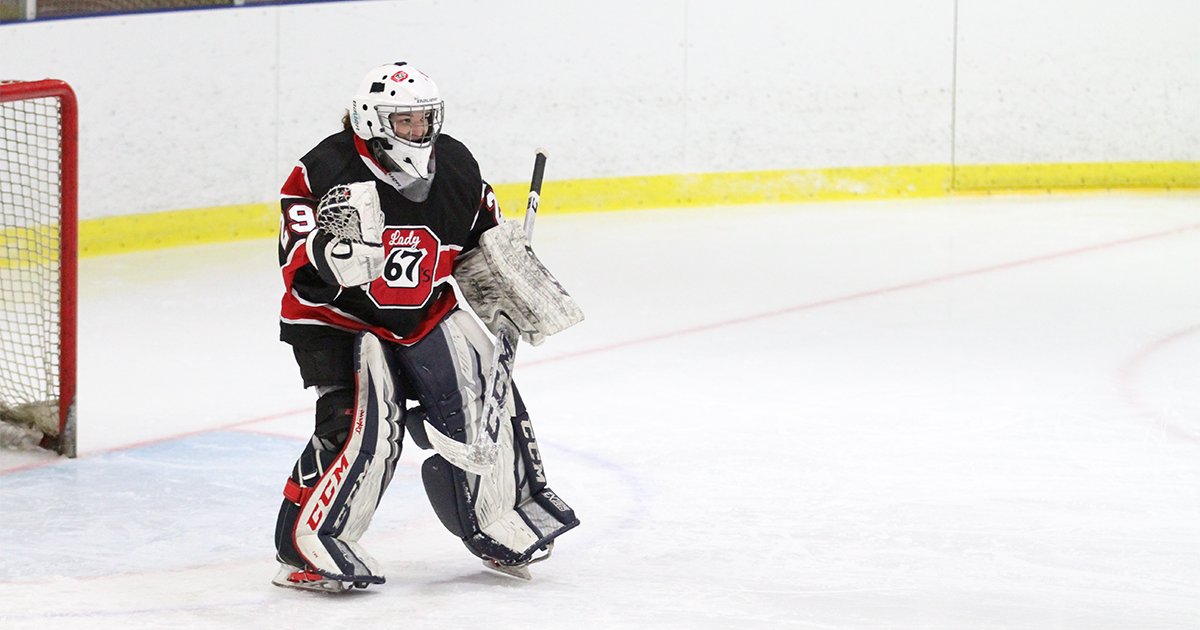 The voiceover was Juliette Roy, a McGill University student and goaltender for the Martlets.