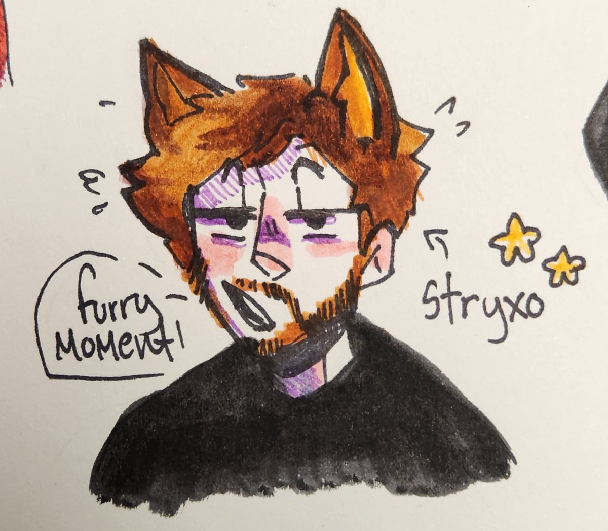 jay89095820's tweet photo. hello boys! I drew my favorite meme trio ( @kinganiii @WildSpartanz and @Stryxo ) along with a couple other of their friends they make videos with! I've been watching you guys for years, so thank you for being apart of my life. I look forward to each video https://t.co/B2zkP90W6b
