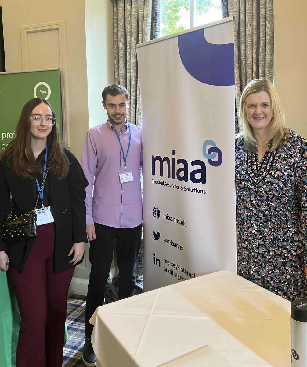 MIAANHS's tweet photo. Congratulations to Auditors, Callum Robinson and Ellie Lawson, pictured with Assurance Director, Louise Cobain, who are getting their qualification certificates at today’s Contact Conference.

#FDConf22    @nwsdn https://t.co/1cBMBHmrTw