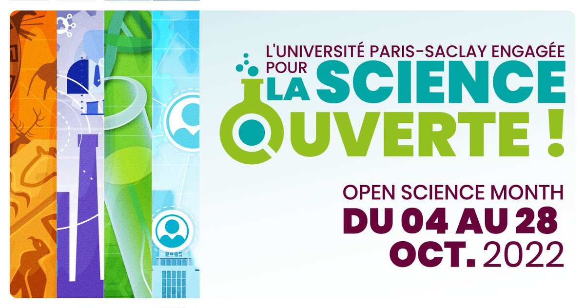 🔓#OpenScienceMonth #UPSaclay du 4 au 28/10 ! La Présidente de @UnivParisSaclay - @Estelle_Iacona - répond à nos questions ❓ sur la #ScienceOuverte ! 👉 bit.ly/3eQ5Kgh Encore 7 jours ! Retrouvez le programme ICI et inscrivez-vous (GRATUIT) ! 👉 bit.ly/3xKQeZ8