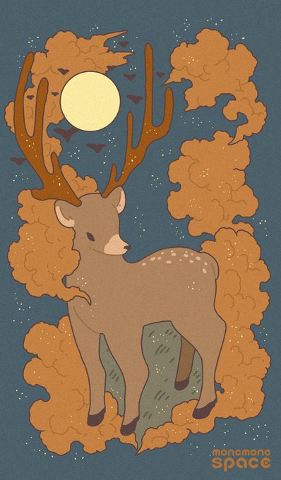 「deer」 illustration images(Latest)｜8pages