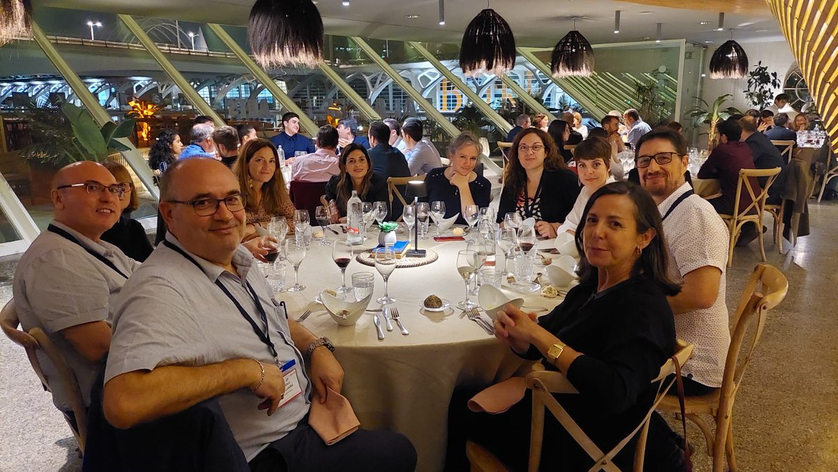 XReqomed's tweet photo. @XReqomed gala dinner at Contrapunto, Palau de les Arts Reina Sofia! 🥳 https://t.co/Vu02MSm11M