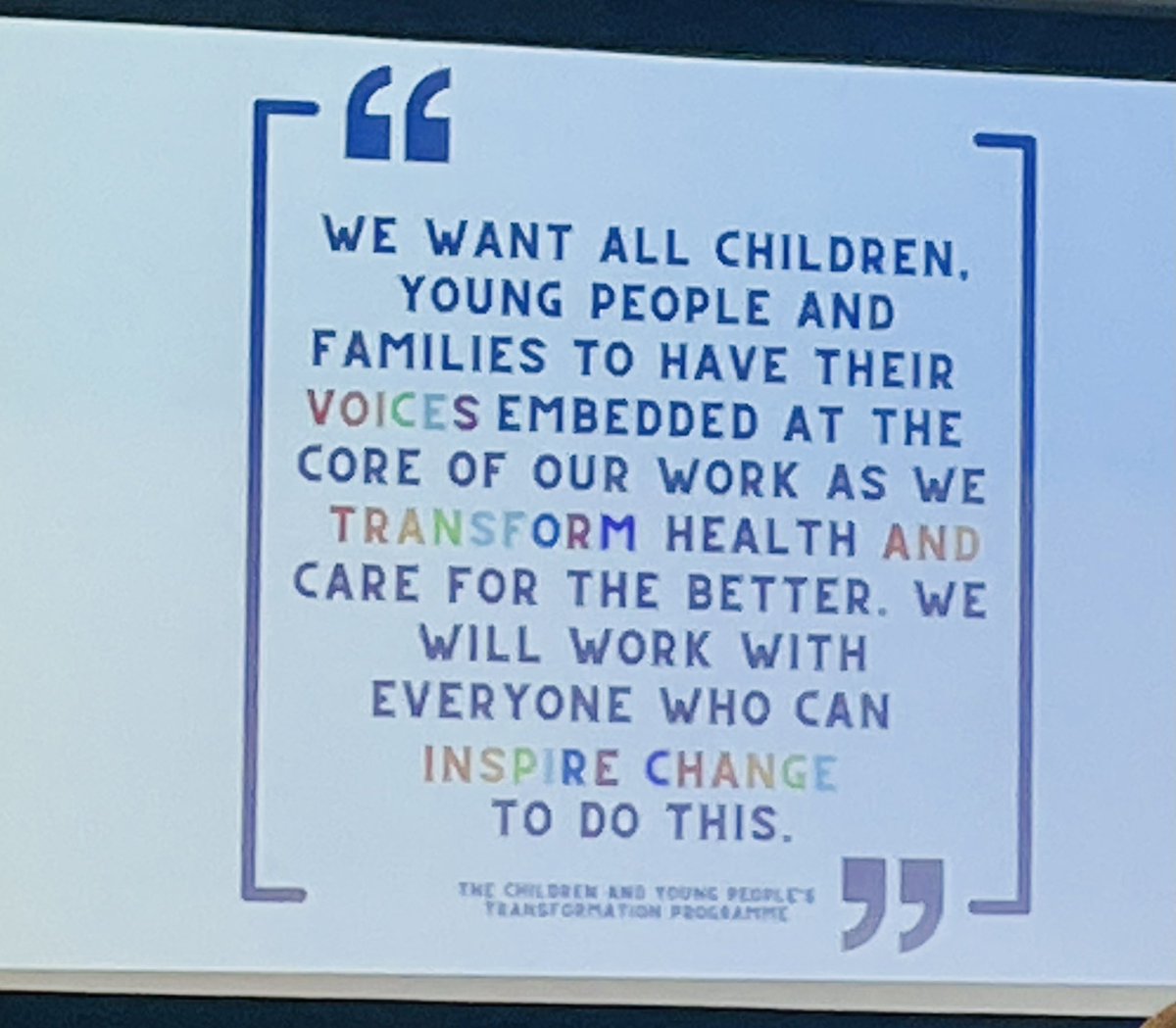 Diane Booth π (@dibooth143) on Twitter photo Association of Chief Children's Nurses conference in Birmingham- lots of National updates, strategy for cyp and MH issues. Blackpool Teaching Hospitals reps for the day with lots of networking opportunities.
<a href="/CYPNurseLeaders/">CYPNurseLeaders</a>
@BTHPaediatrics
@p4fabs Association of Chief Children's Nurses conference in Birmingham- lots of National updates, strategy for cyp and MH issues. Blackpool Teaching Hospitals reps for the day with lots of networking opportunities.
<a href="/CYPNurseLeaders/">CYPNurseLeaders</a>
@BTHPaediatrics
@p4fabs