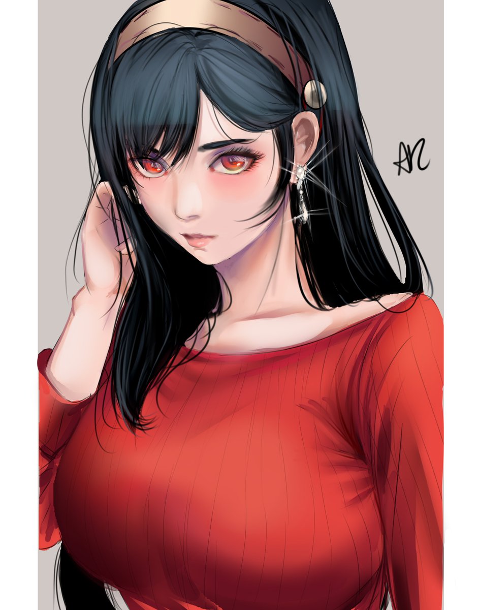 Tifa as Casual Yor #tifa #YorForger #Yor #FinalFantasy #SPYxFamily