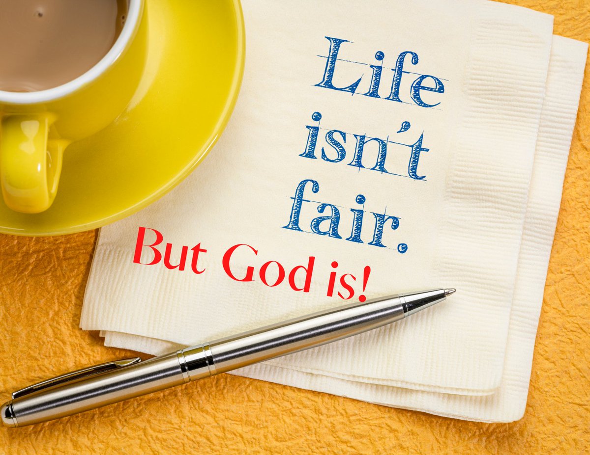 People see so many things that don’t seem fair in life and consequently think that God is not fair. Is He? That’s the question that’s been asked forever! #FreshManna #BibleDevotional #SHORTREAD: “A Question for the Ages: Is God Fair?” timburt.org/2020/07/08/is-…