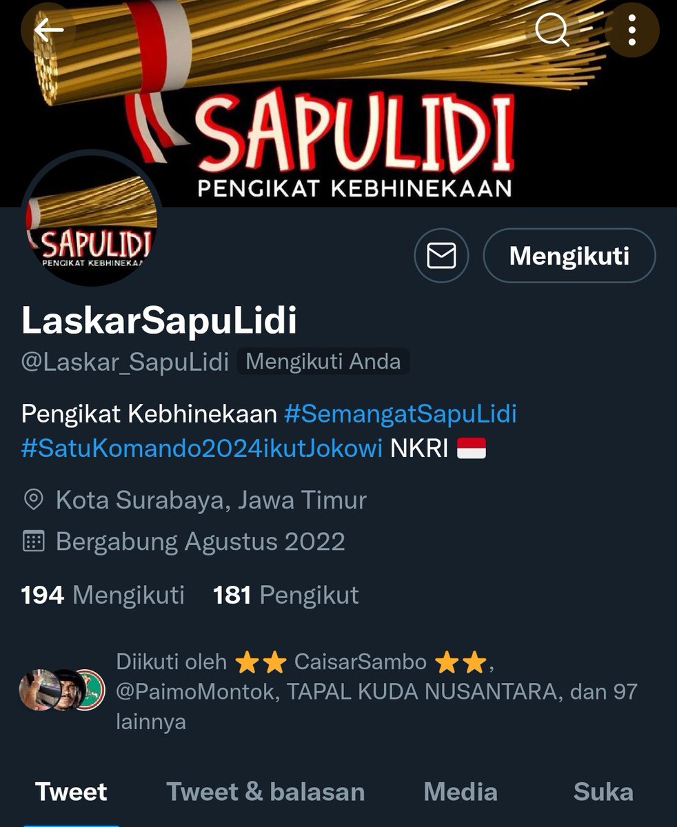 WagimanDeep212_'s tweet photo. 500k untuk 5 lasekar singmasing 100k

Syarat
👉Folo akun : @Laskar_SapuLidi
👉Rituit
👉 Tag temen klean biar ikutan jugak
Ane pilih by henpik acak dan Umumin besok jam 17:00wib biar klean bisa malem mingguan
Gasskeun...!! https://t.co/NpMkNAyjlS