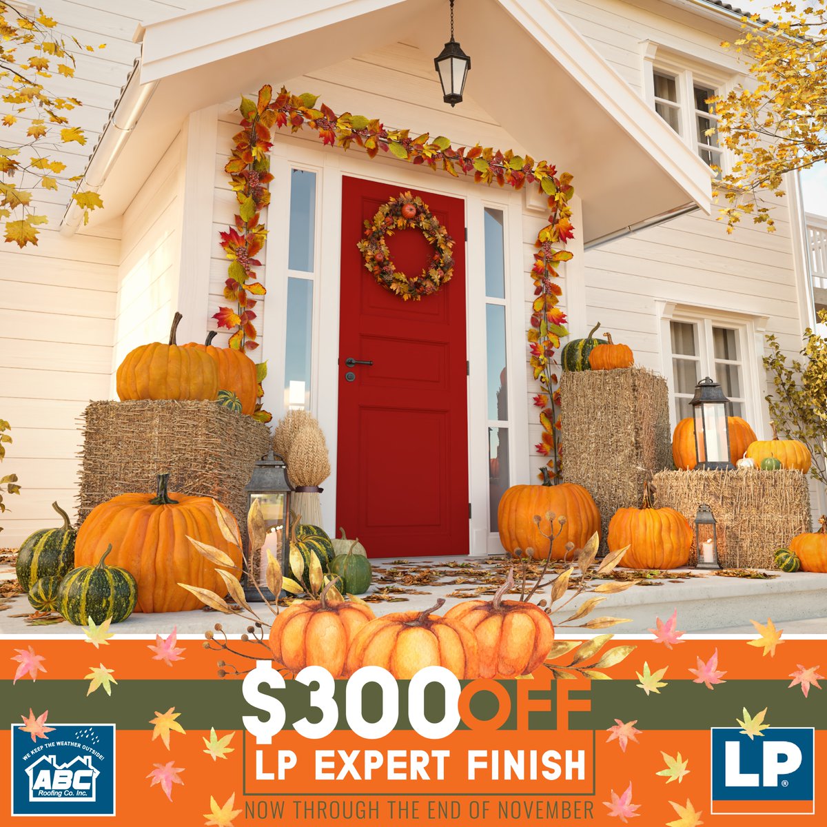ABC_Roofing's tweet photo. The ExpertFinish® color collection is guaranteed to look great and remain durable for years to come due to a factory finish with acrylic latex paint. Make our home the envy of the town and save $300 now through November. 
Learn more 
https://t.co/HOPCBIukmb https://t.co/RTv0YSFtls