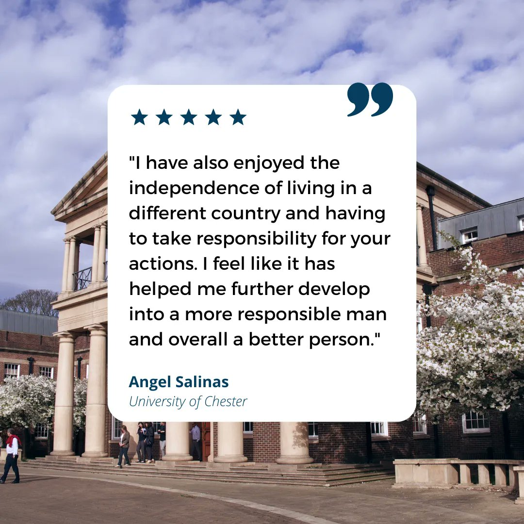 Not only will you gain a once-in-a-lifetime experience studying abroad, but you'll gain life skills that only an international degree provides. 

Get started at buff.ly/3CTUo31