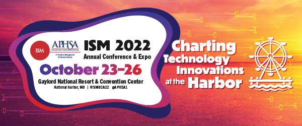 APHSA1's tweet photo. ISM starts Sunday night in National Harbor, MD! We're bringing you classic ISM offerings, along w/ new innovations &amp; our Expo Hall featuring 70+ companies. We look forward to seeing you this weekend at the premiere IT event in the HHS Industry! https://t.co/0lXt404W9Y #ISMDCA22 https://t.co/vkZNbYMuWV