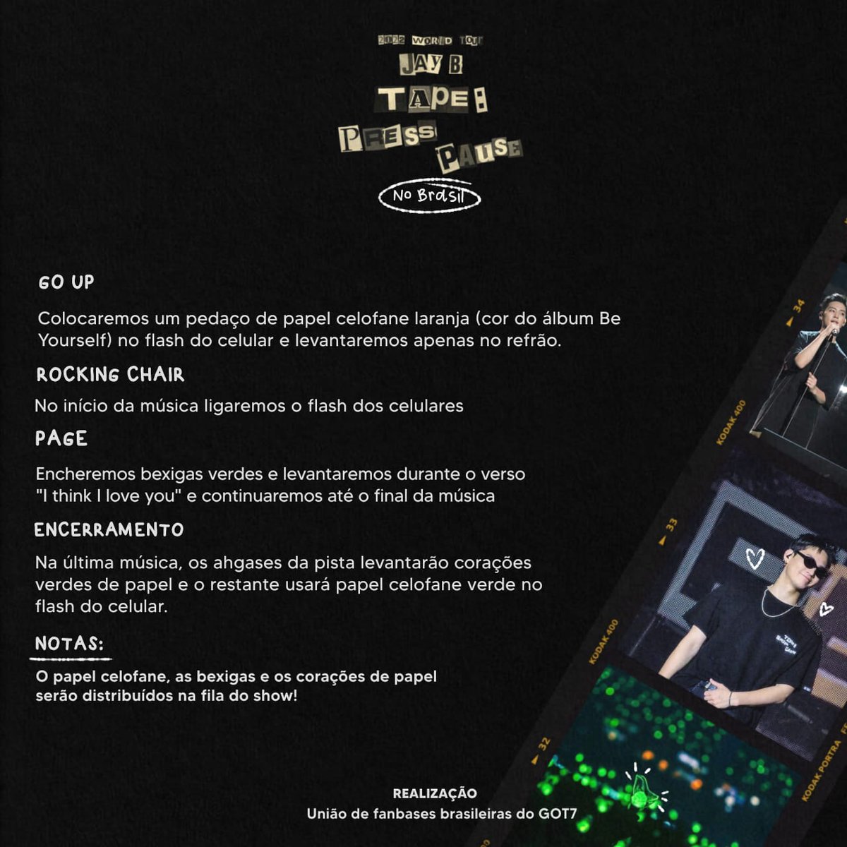 limjaebeombr's tweet photo. 💚 PROJETO JAY B NO BRASIL 💚

Besties! Preparamos um projeto incrível para o show do JAY B aqui no Brasil. Confiram abaixo:

Vamos todos participar e tornar esse momento inesquecível! 💚

📲 Compartilhem o banner e qualquer dúvida nos chamem na DM!

#JAYB @jaybnow_hr
#GOT7 @GOT7 https://t.co/RVChdSFmtk