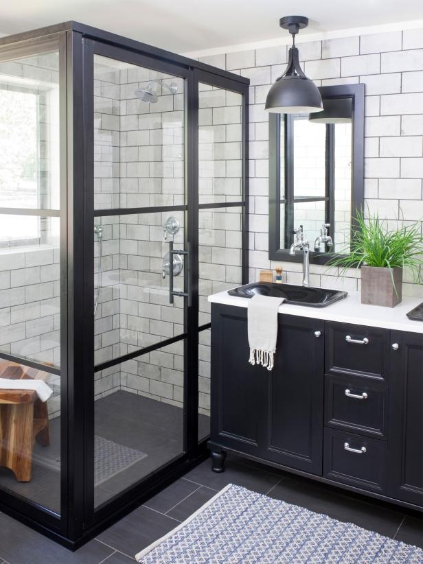 hgtv's tweet photo. Which of these stunning bathrooms fits the style of your home best? 🛁 https://t.co/PRSW923dwn