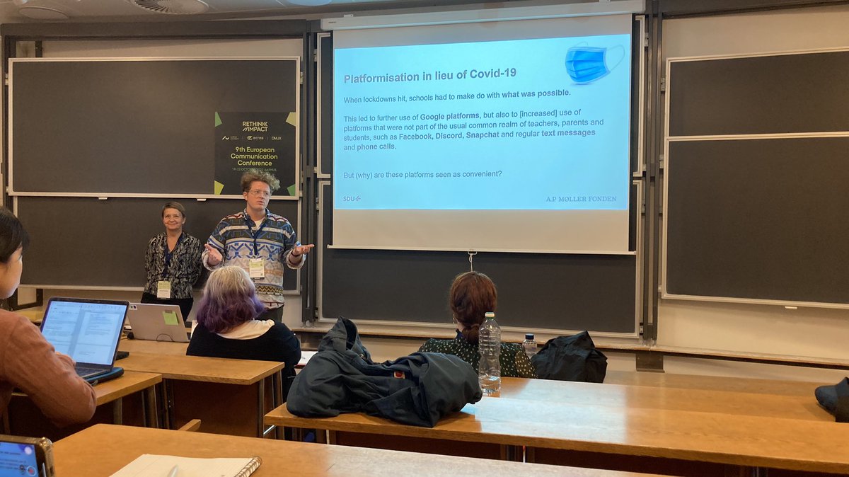 Andreas Lenander Ægidius (@a_aegidius) on Twitter photo #platformisation in lieu of #covid19 in the the Danish education system investigated and clearly presented by <a href="/onlyfield/">Thomas E. Lundtofte | @thomas@uddannelse.social</a> and <a href="/AnetteHauervig/">Anette Grønning</a> at #ecrea2022 #platformisation in lieu of #covid19 in the the Danish education system investigated and clearly presented by <a href="/onlyfield/">Thomas E. Lundtofte | @thomas@uddannelse.social</a> and <a href="/AnetteHauervig/">Anette Grønning</a> at #ecrea2022