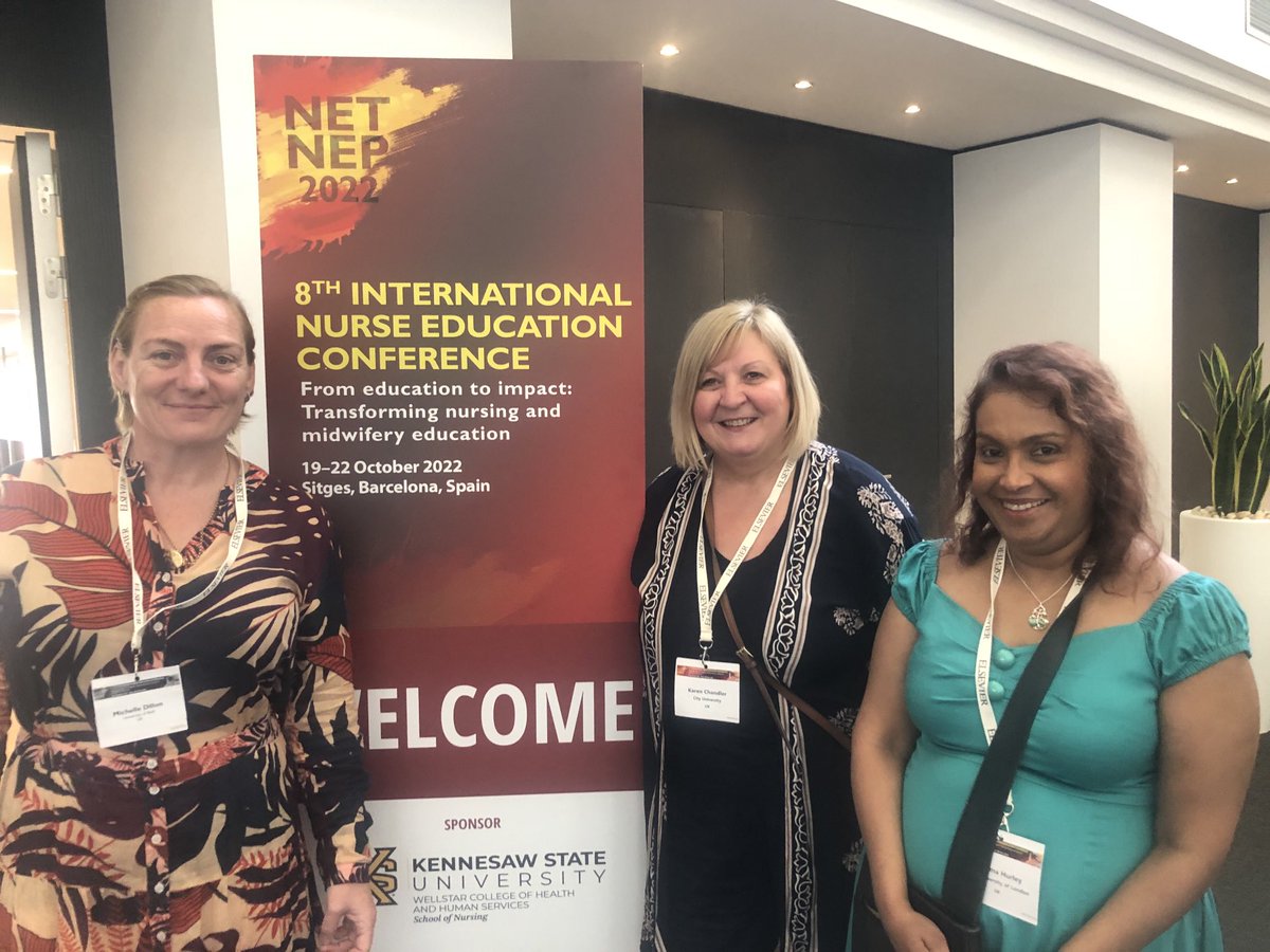 karench3003's tweet photo. ⁦@CityUniNursing⁩. Representing nurse education of the future internationally. https://t.co/afJ0n7pQSQ