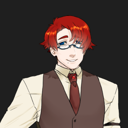 「#あなたの短髪眼鏡男子が見たすぎるので貼って欲しいTRPGだけ 」|赤間虫🌻🐉新規卓7月△、8月～のイラスト