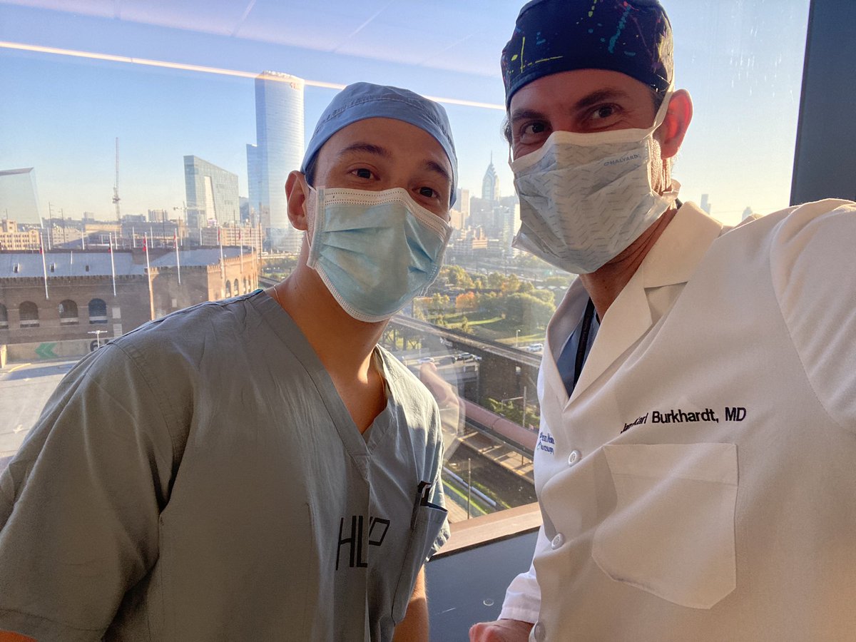 Welcome Diego Devia as our CNSF/CV visitorship winner this year @CNS_Update #CNSfoundation @PennNSG @PennCerebrovasc Great #Philly experience for him with observership @TJUHNeurosurg @StavTjoumakaris last week and this upcoming week with us @PennMedicine