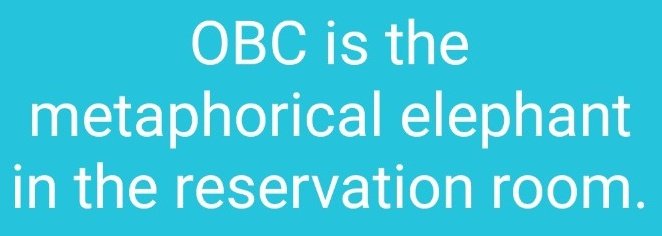 Application of the creamy layer is almost a joke. OBC certificate and non creamy layer certificate are printed on one page, together; to be issued without application of mind. OBC is the epitome of botched reservation policy. #caste_no_more #parity_first #EWS_only #obc_revamp