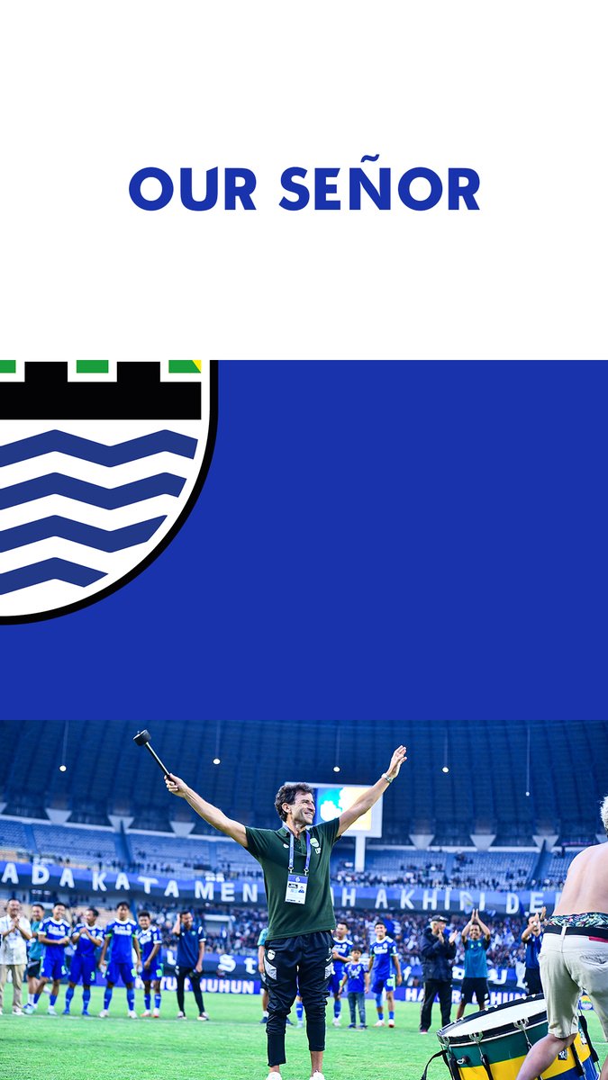 We are PERSIB!  🔵

#PERSIB