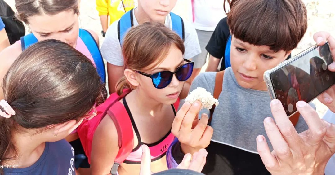 es_cda's tweet photo. Acompanyant a l'alumnat de 4EP #ceipblaibonet al #parcnaturalestrencsalobrar #sescovetes #sarenaldentem #peregons #platjadelsestanys
Un itinerari excel.lent per aprendre #educacioambiental, xerrar de flora i fauna, la toponímia, la posidònia i la seva funció, formació dunar...🌏 https://t.co/wmF9PXwnnG