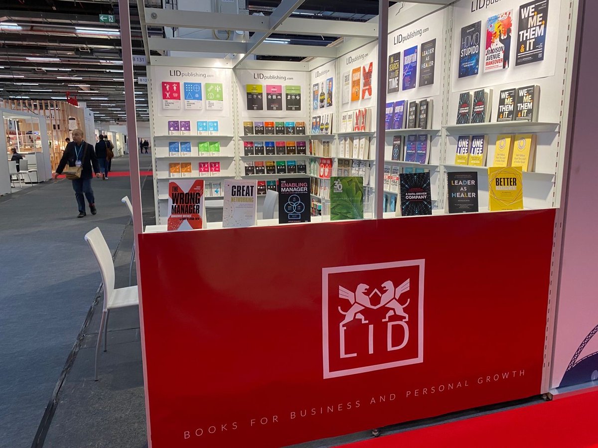 lidpublishing's tweet photo. We are excited to show you the LID stand at Frankfurt Book Fair, taking place until Sunday, 23rd October. 

If you're there, make sure you pay a visit to LID's COO, @martincyan, and check out our hot titles.

#FBF22 #FBF2022 #businessbooks #SharingKnowledge https://t.co/nF77ontqhl