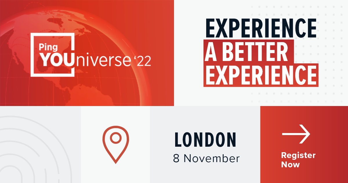 proof_id's tweet photo. We welcome @pingidentity users to #PingYOUniverse Europe on 8 Nov👉https://t.co/h4kfSXIDkF
🎨 See how our team have risen to the 'Art of the Possible' challenge by leveraging #PingOne #DaVinci low code workflows &amp; showcase rapidly built engaging CX📽️ https://t.co/BXCJC4RlO1 https://t.co/NtNnZFvGpi