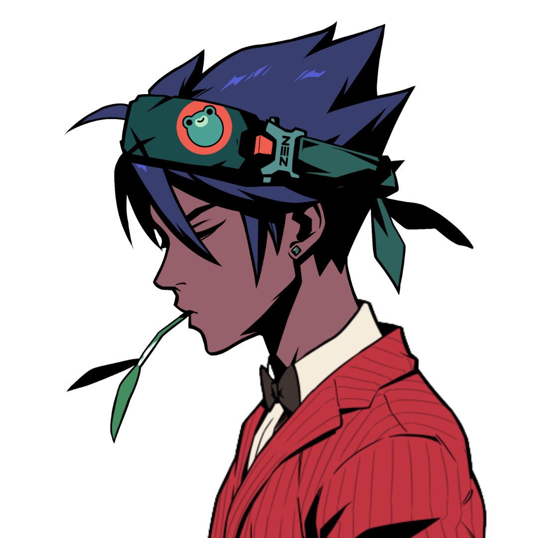 Suiting up for the <a href="/AzukiOfficial/">Azuki</a> skateboard auction. Still struggling which suit to rock. 

Can't bid but at least I can swag🤷‍♂️

Thanks <a href="/NFTHugh/">0xHugh ⛩️</a> and <a href="/ExpectedValue_/">ExpectedValue</a> for the assets