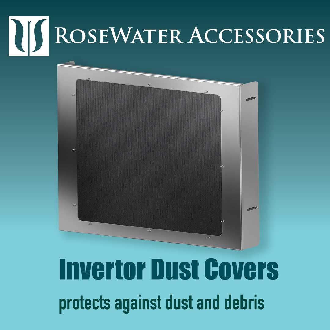 Protect your Hub installation from dust and debris with our new Invertor Dust Covers. Ask your #RosewaterEnergy rep for more info.
#dustfilter #newaccessories #HUB #SB20 #powerconditioning #energymanagement