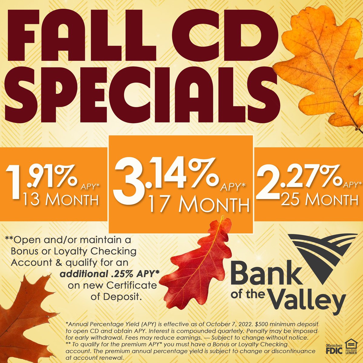 Bank Of The Valley tweet media