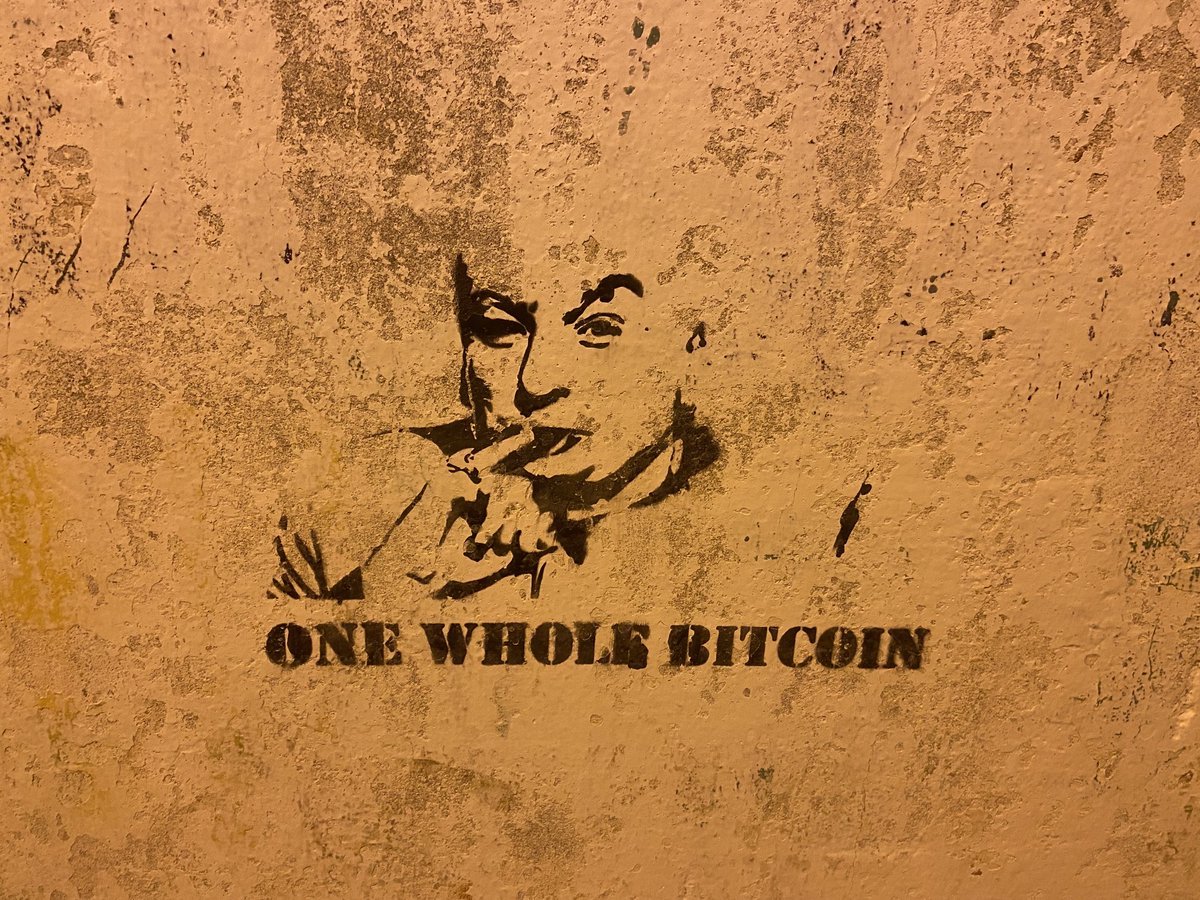 'I want a Twitter where you have to post one whole #Bitcoin. See what people have to say.' — @bitstein Reminds me of: 1. Etching for Immortality citadel21.com/bitcoin-hierog… 2. #Wampum: combine value & message 3. @stacker_news: Posting in #satoshis 👇👇👇 soundcloud.com/noded-bitcoin-…