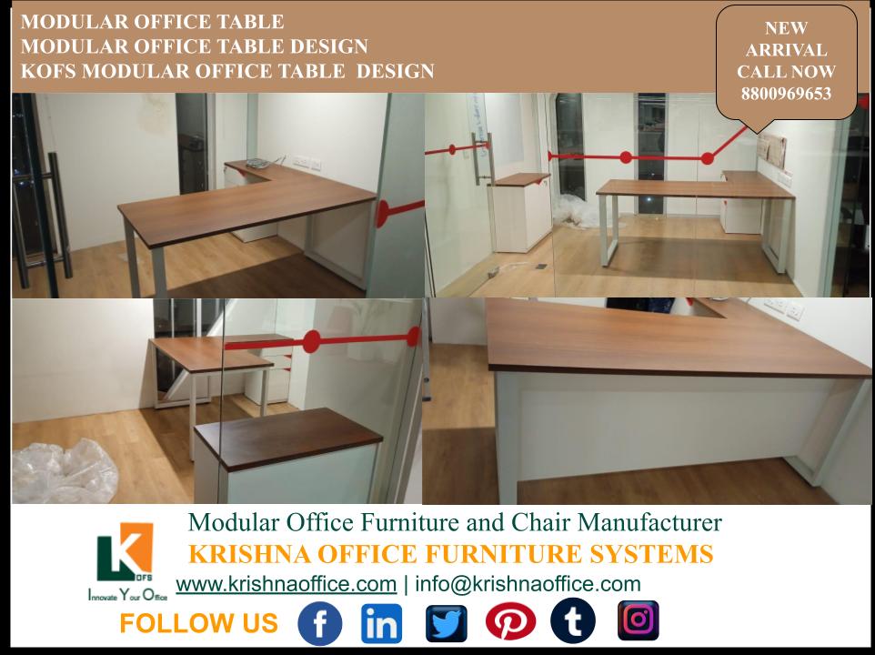 Office Table - Krishna Office Furniture Systems