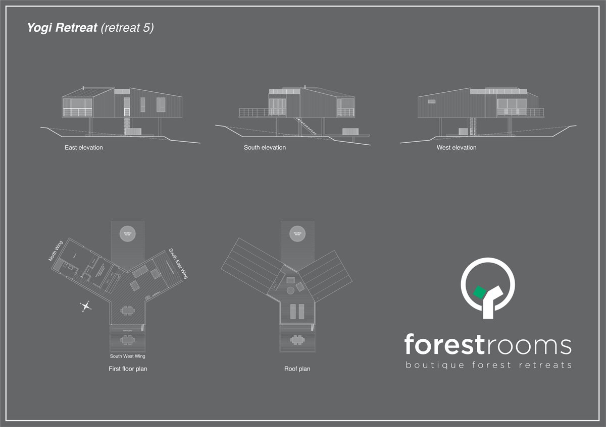 ForestRooms's tweet photo. All the retreats are named after famous bears. There will be 5 retreats - Pooh - Paddington - Fozzie - Baloo - Yogi
Below is the Yogi Retreat, with it's unique layout of North wing, South East wing &amp; South West wing. Let us know your thoughts? @rutlandents @aliciakearns https://t.co/BtFm3sjlJO